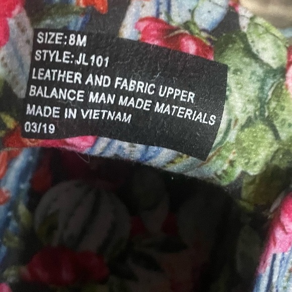 Women's Justin Tie Loafers Mocs Aztec Leather 8 M JL101 - Picture 6 of 7